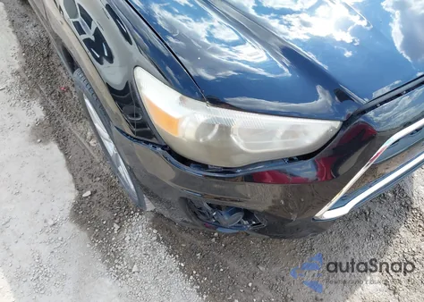 2013 Mitsubishi Outlander Sport Es from USA, damaged, VIN 4A4AP3AU0DE015778